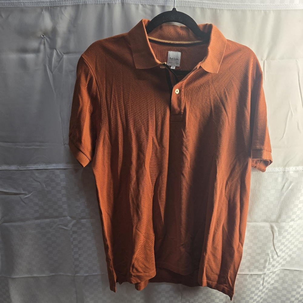 Men's Orange Polo Shirt